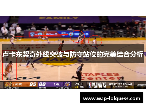 卢卡东契奇外线突破与防守站位的完美结合分析