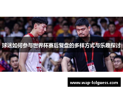 球迷如何参与世界杯赛后复盘的多样方式与乐趣探讨